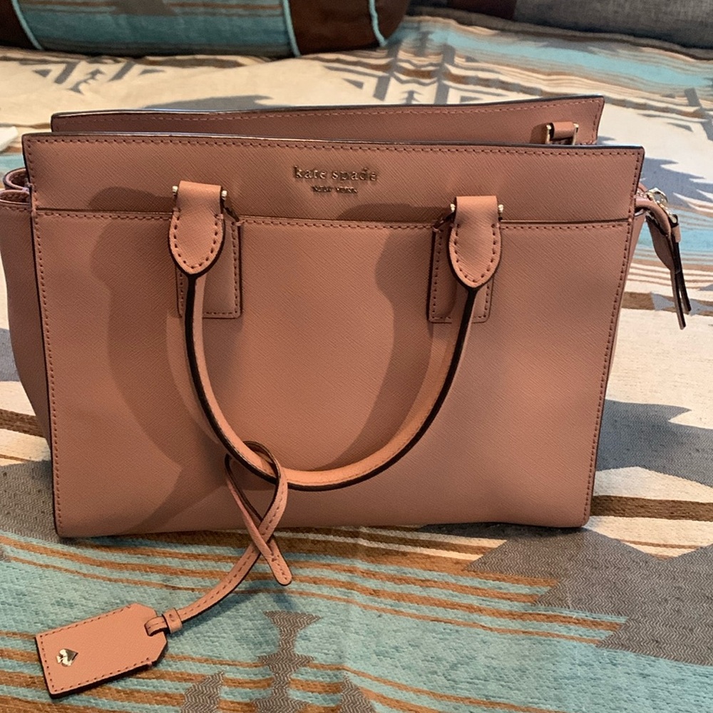 Dusty Rose color Kate Spade Used Purse